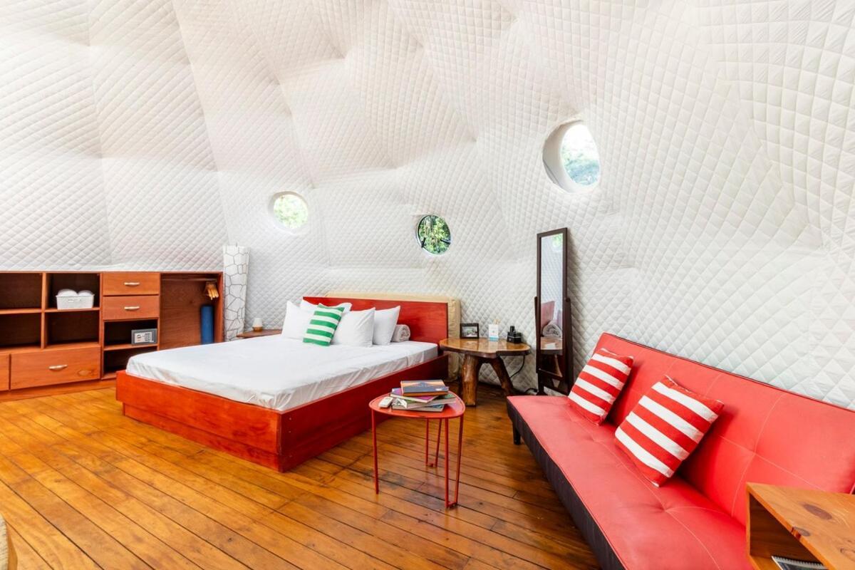 Bitzu Dome-Bijagua Riverside Glamping Exterior foto